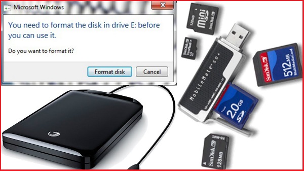 need to format sd card